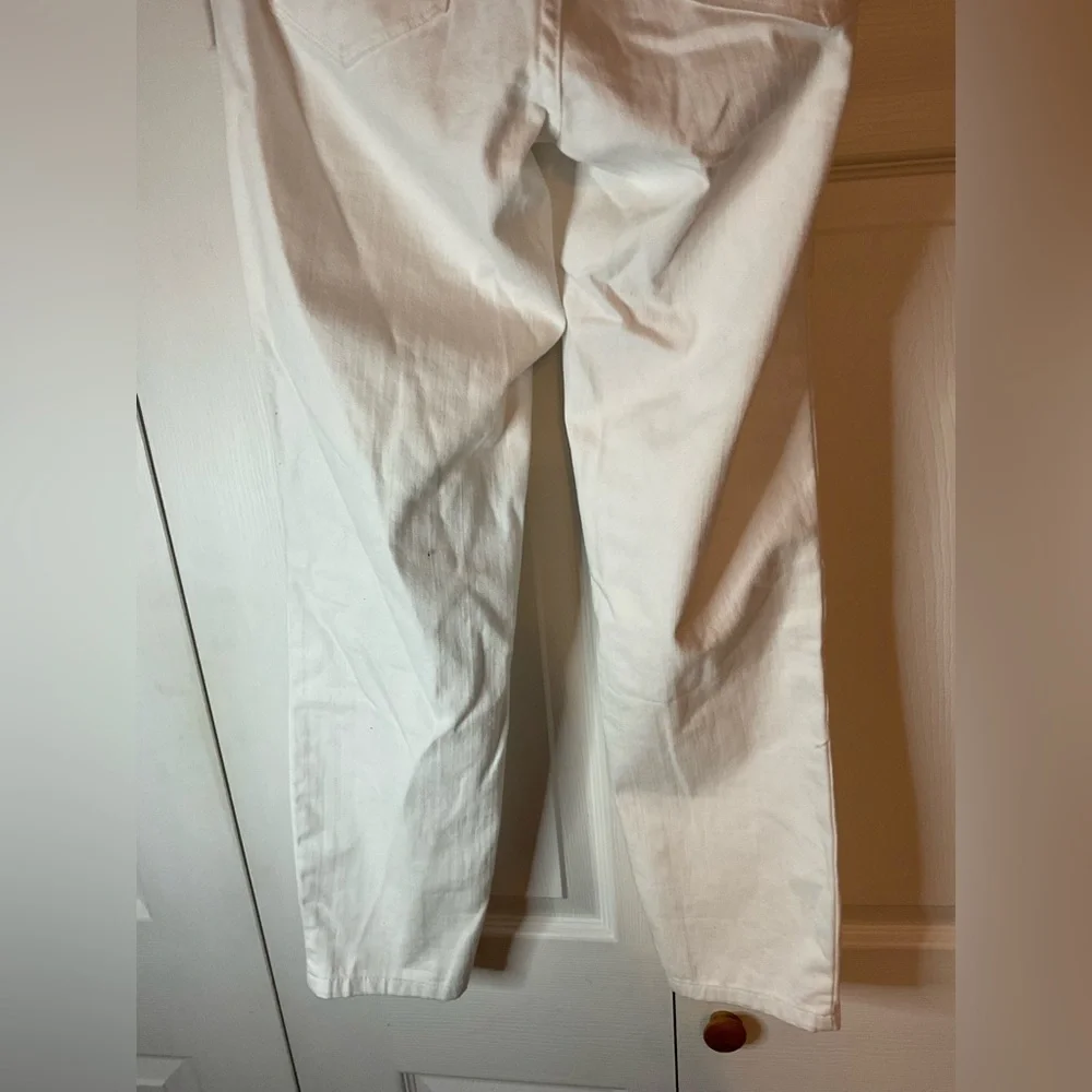 Christopher & Banks White Signature Slimming White Classic Fit Pants Size 4 New‎